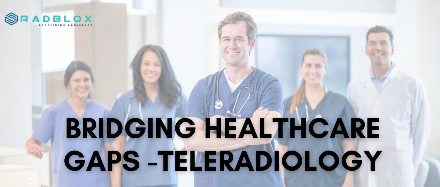 Blog banner highlighting radiology services and technology